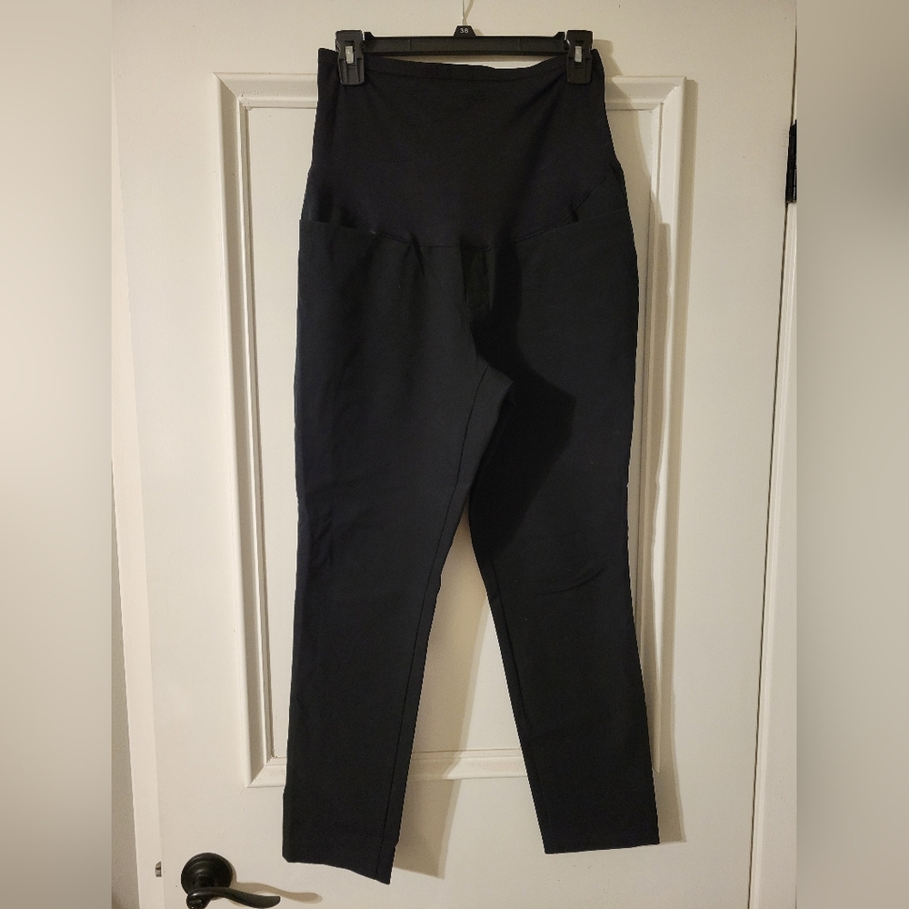 Black Maternity Pixie Pants